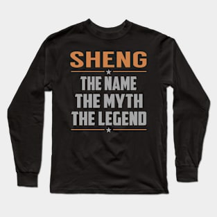 SHENG The Name The Myth The Legend Long Sleeve T-Shirt